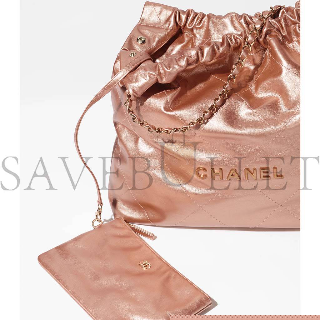 Ch*el 22 handbag as3261 b10691 nn728 (42*39*8cm)